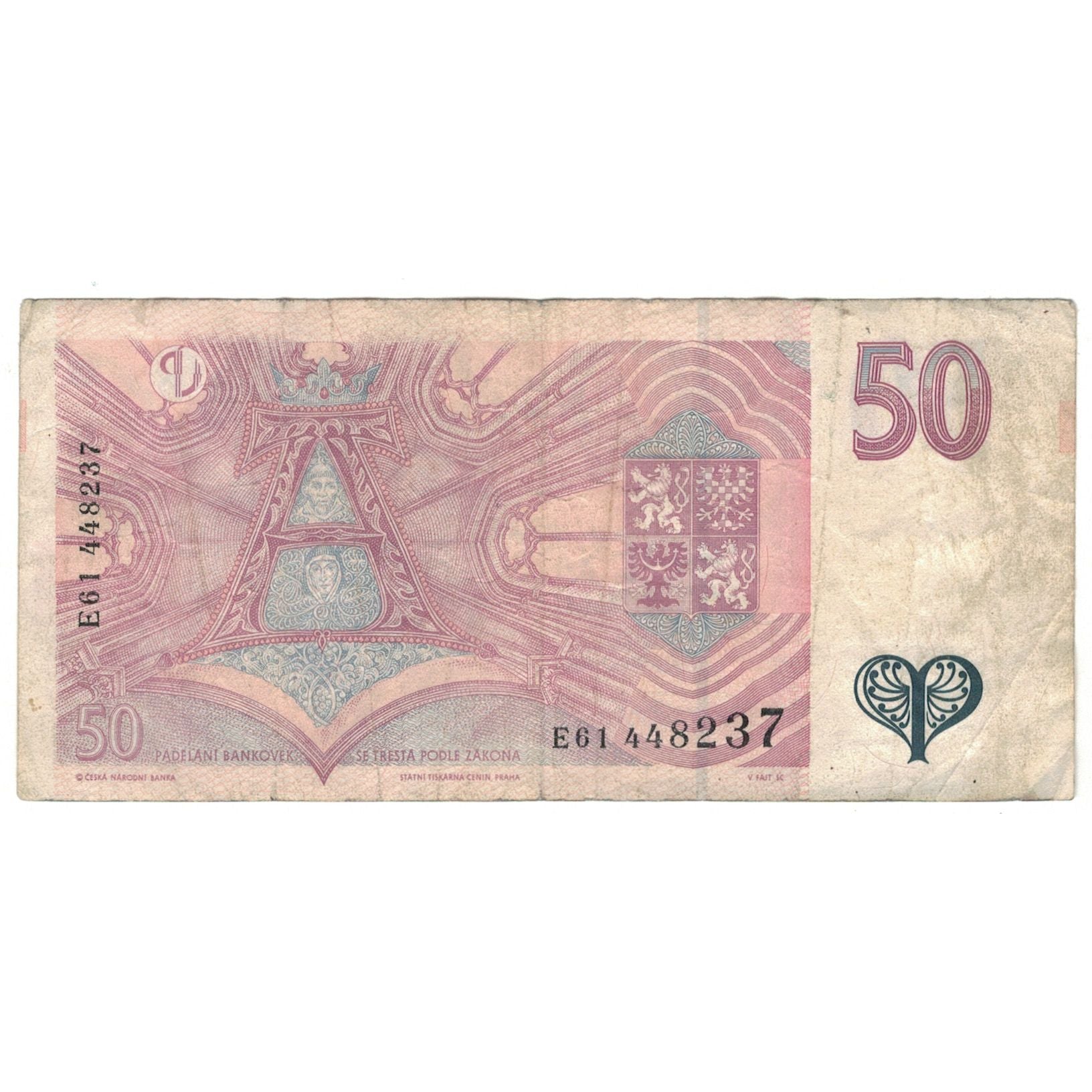 Banknote, Czech Republic, 50 Korun, 1997, KM:17, VF(20-25)