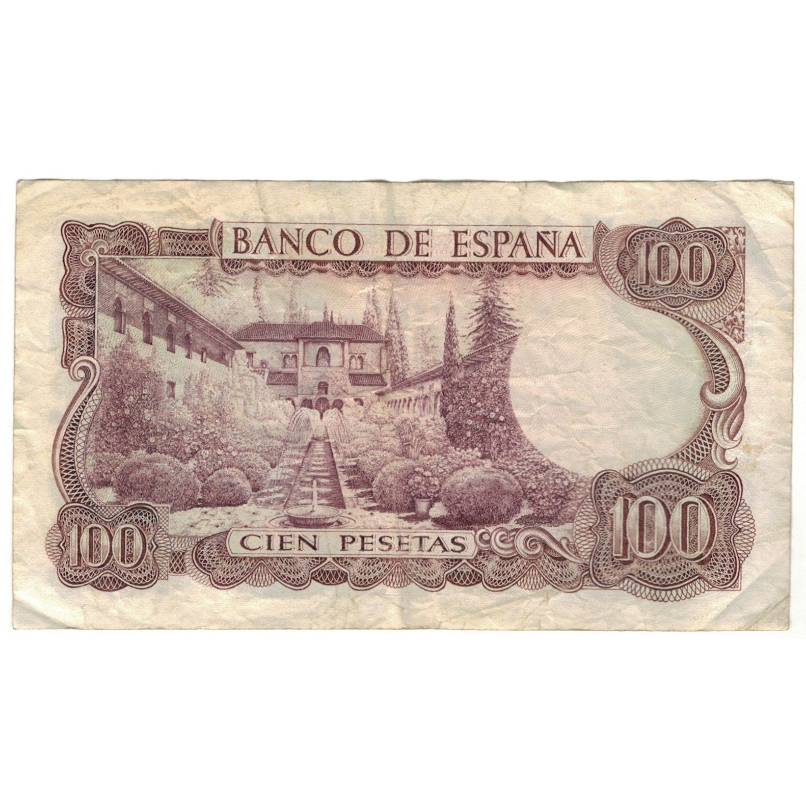 Nota, Espanha, 100 Pesetas, 1970, 1970-11-17, KM:152a, VF(20-25)