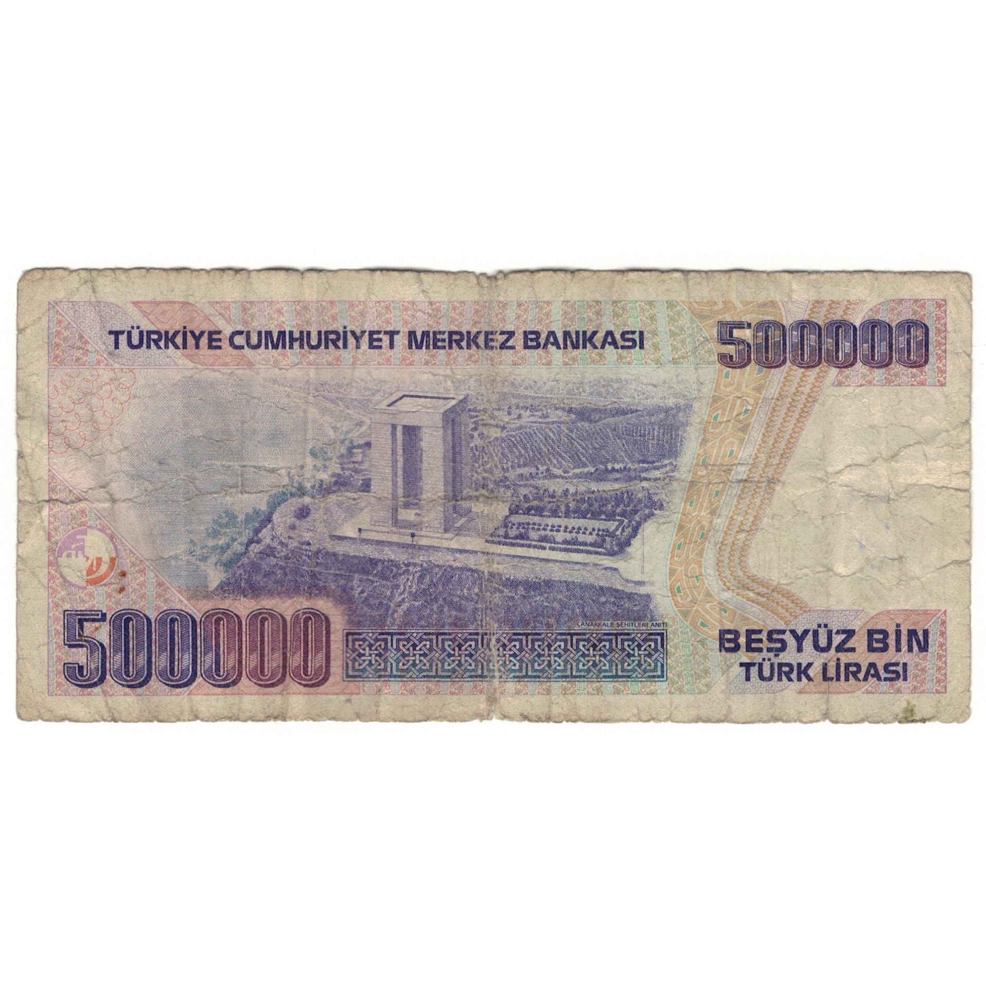 Billet, Turquie, 500,000 Lira, 1970, 1970-01-14, KM:208, AB