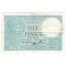 France, 10 Francs, Minerve, 1941, F.85452, EF(40-45), Fayette:7.30, KM:84