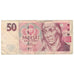 Geldschein, Tschechische Republik, 50 Korun, 1997, KM:17, S