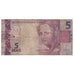 Banknote, Brazil, 5 Reais, 2010, VG(8-10)