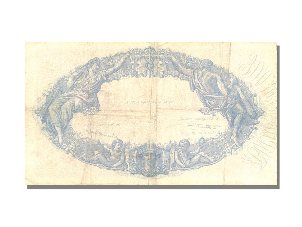Geldschein, Frankreich, 500 Francs, 500 F 1888-1940 ''Bleu et Rose'', 1932