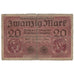 Banconote, Germania, 20 Mark, 1918, 1918-02-20, KM:57, D