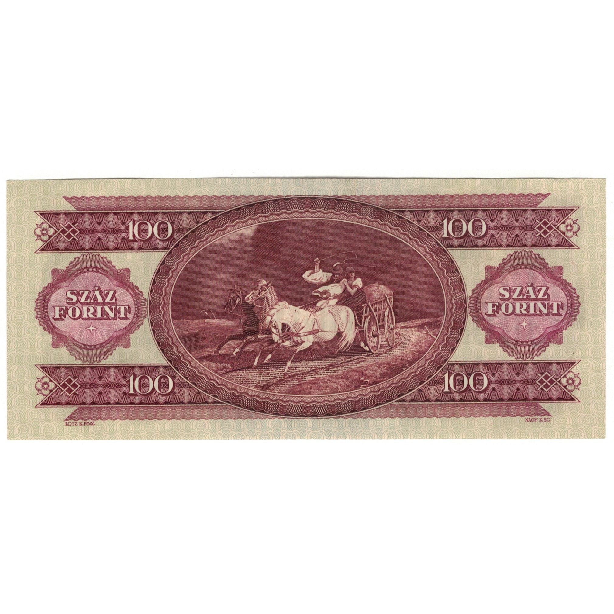 Banknote, Hungary, 100 Forint, 1984, 1984-10-30, KM:171c, AU(55-58)