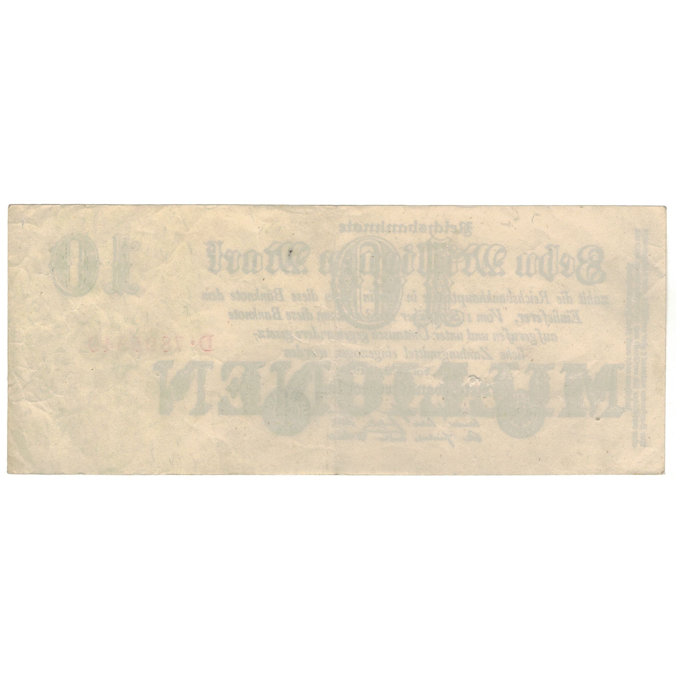 Banknote, Germany, 10 Millionen Mark, 1923, 1923-07-25, KM:96, AU(55-58)