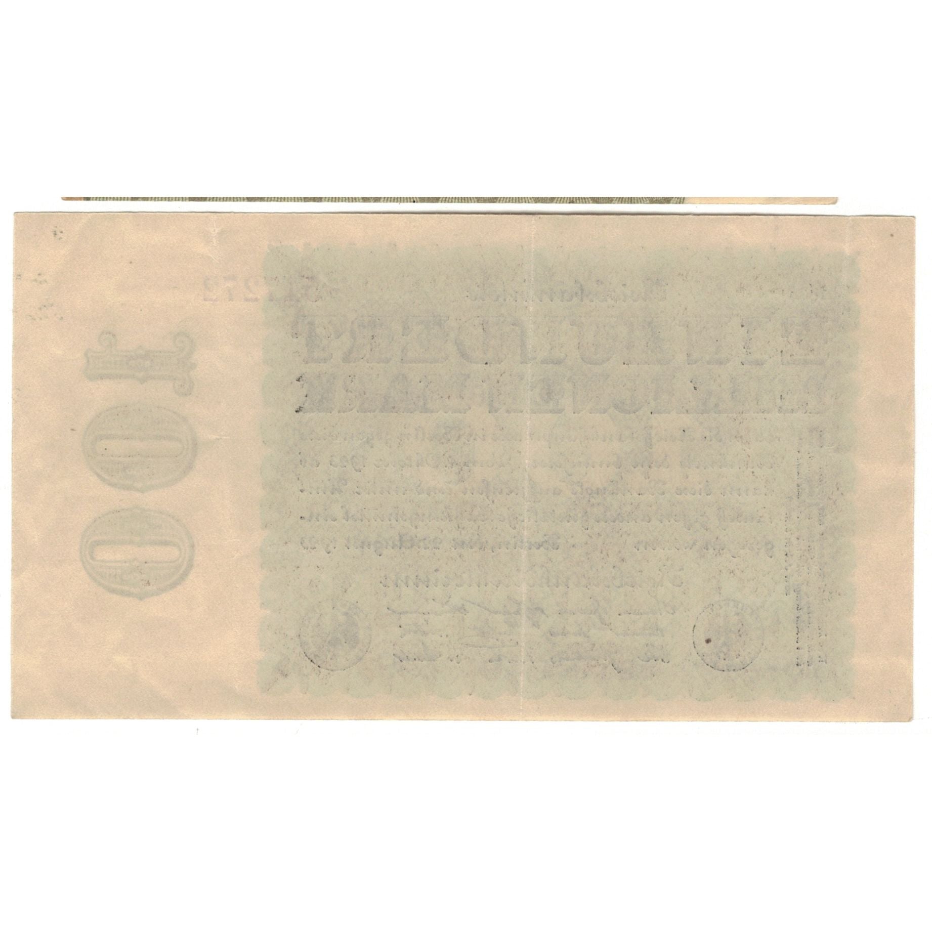 Banconote, Germania, 100 Millionen Mark, 1923, 1923-08-22, KM:107a, BB