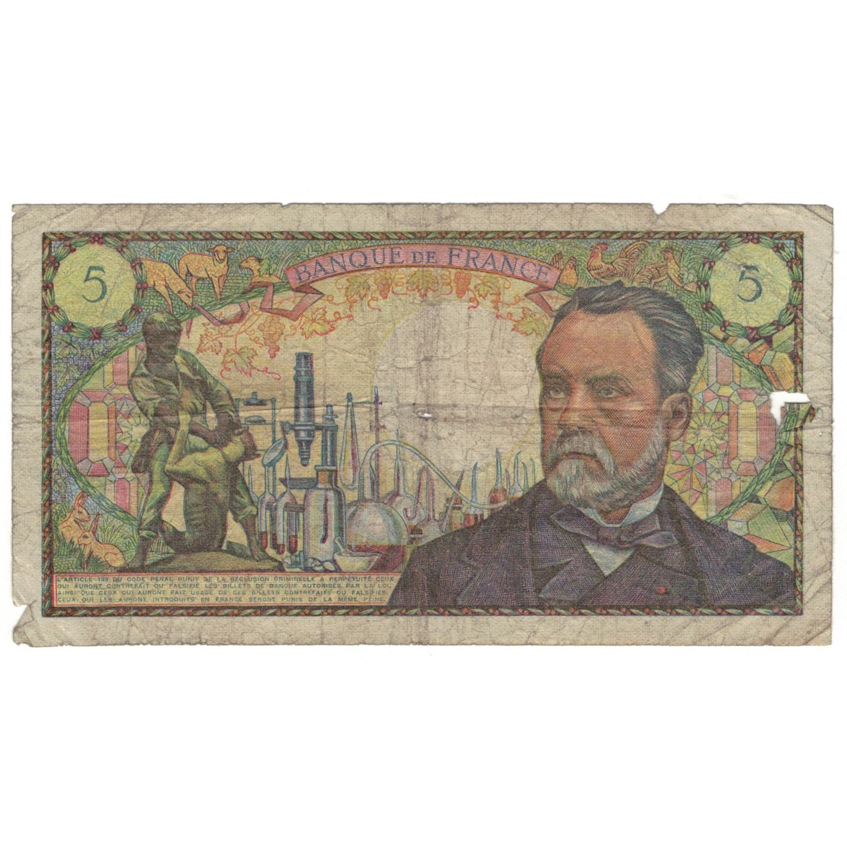 Francia, 5 Francs, 1970, F.115, MC, Fayette:61.12, KM:146b