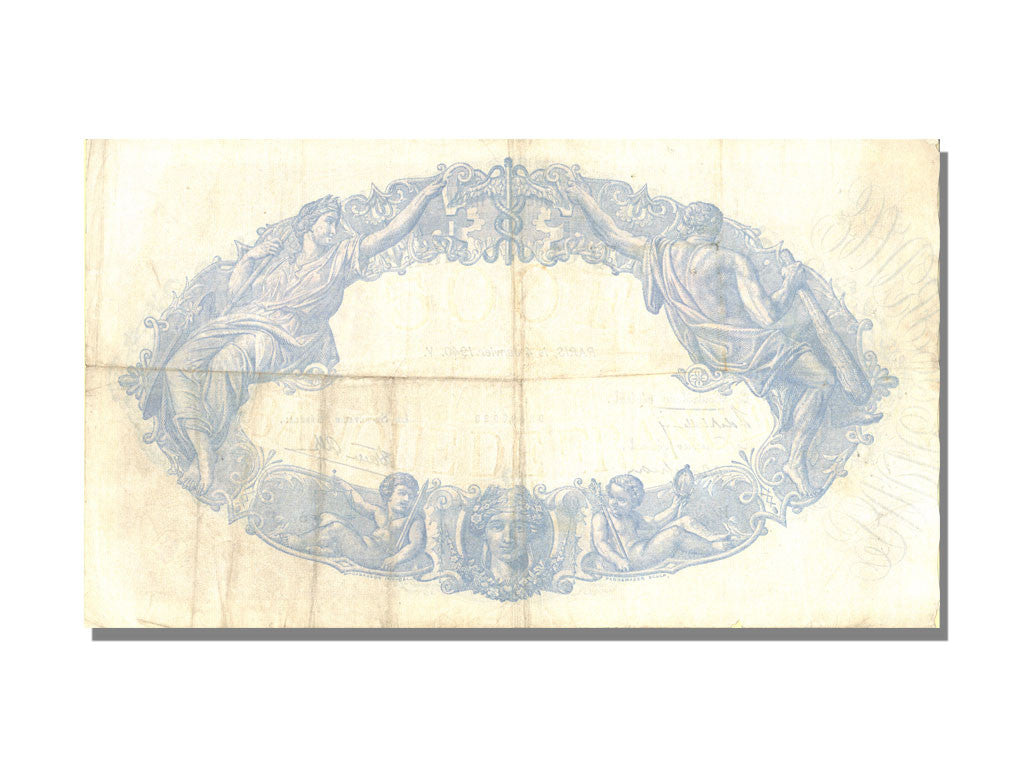 Banknote, France, 500 Francs, 500 F 1888-1940 ''Bleu et Rose'', 1940