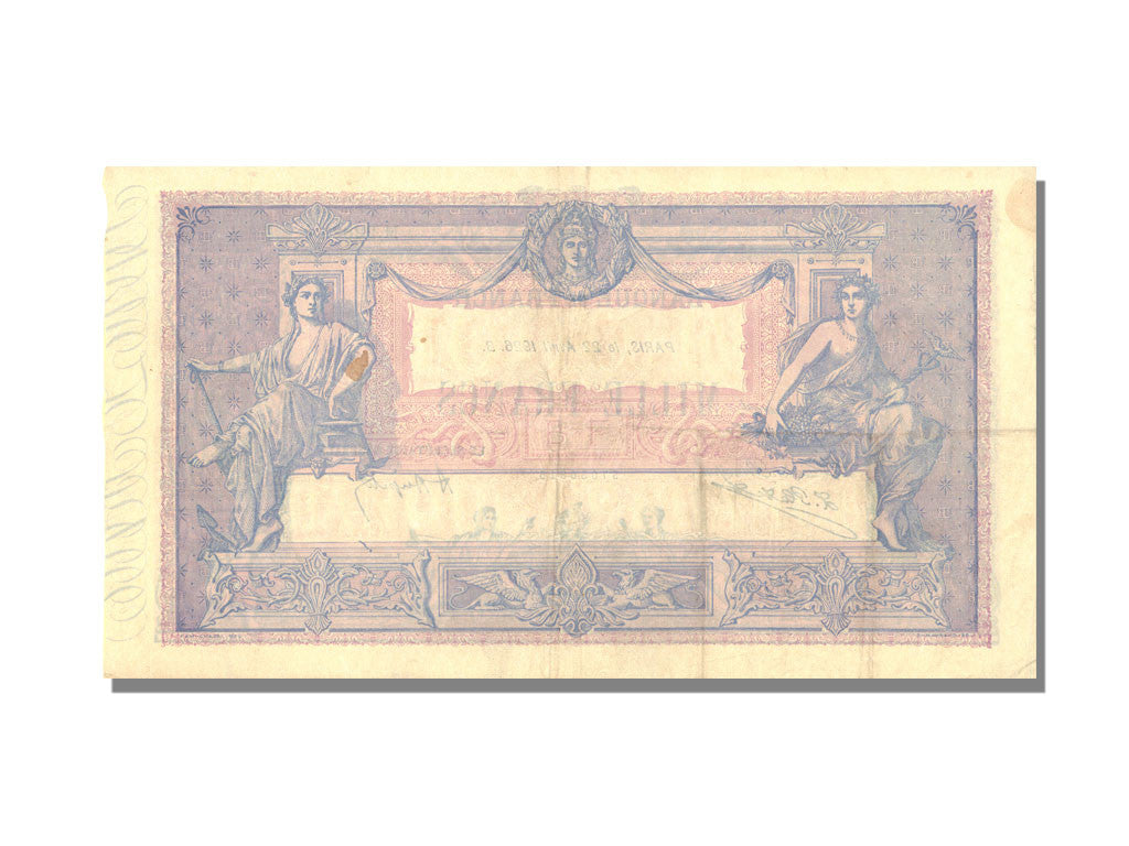 Banknote, France, 1000 Francs, 1 000 F 1889-1926 ''Bleu et Rose'', 1926