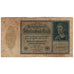 Geldschein, Deutschland, 10,000 Mark, 1922, 1922-01-19, KM:72, SGE
