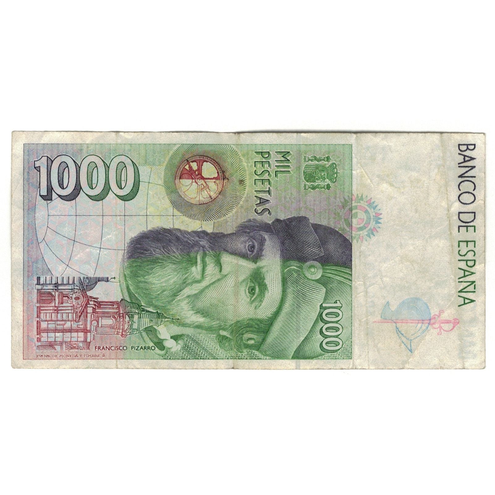 Banknote, Spain, 1000 Pesetas, 1992-10-12, KM:163, VF(20-25)