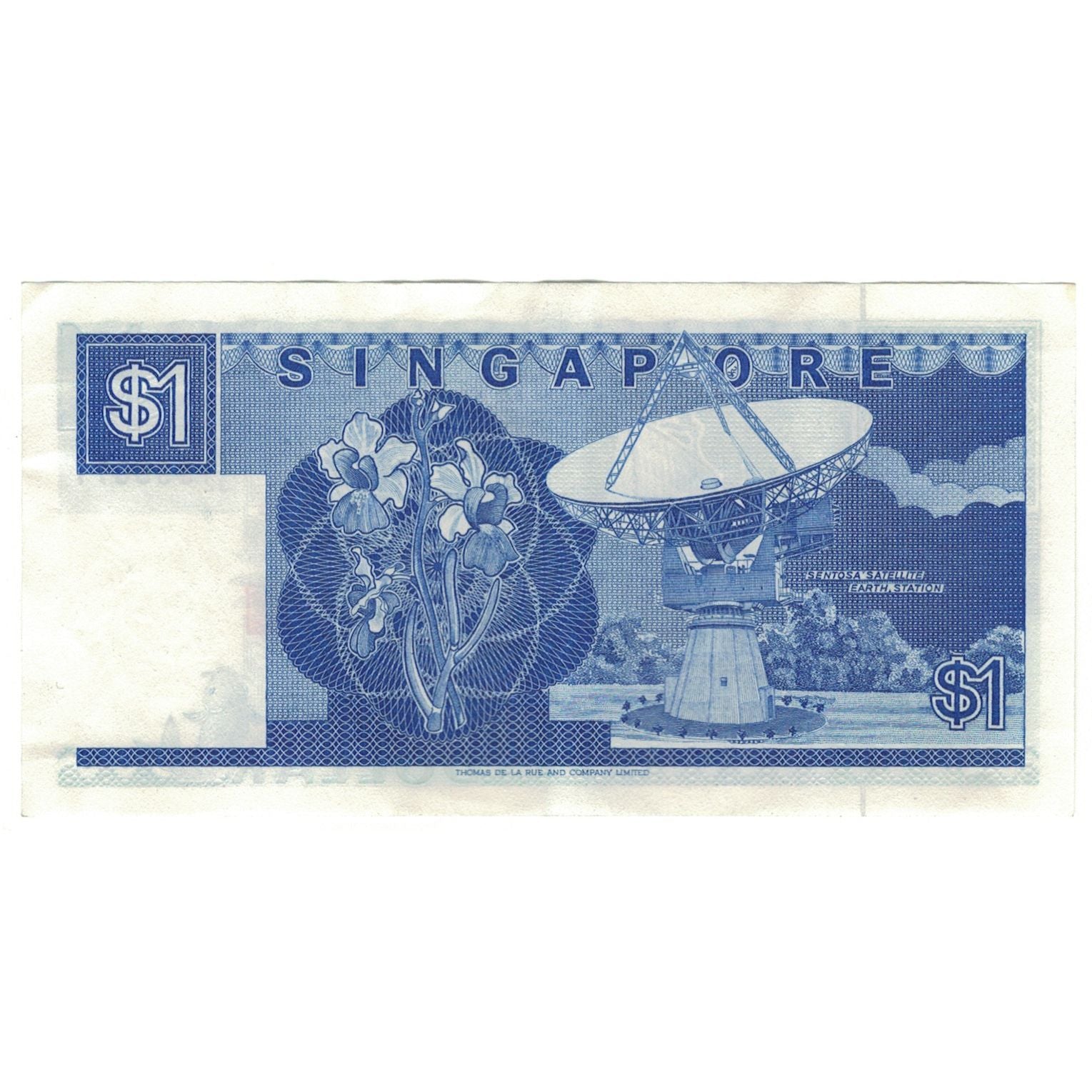 Banknote, Singapore, 1 Dollar, KM:18a, AU(55-58)