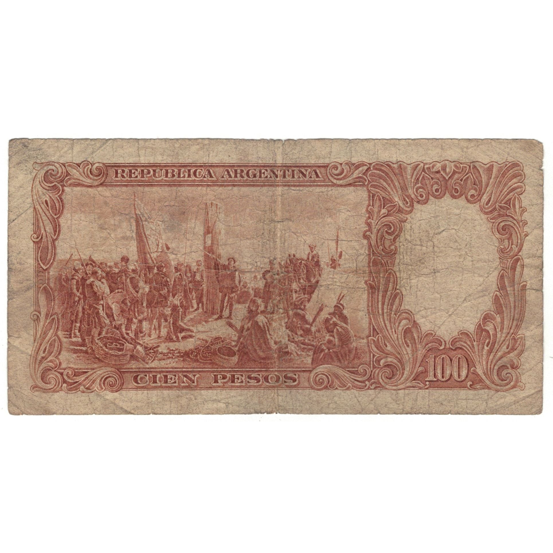 Geldschein, Argentinien, 100 Pesos, KM:277, GE