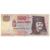 Billete, 500 Forint, 2008, Hungría, KM:196b, BC