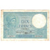 Francia, 10 Francs, Minerve, 1939, X.73310, BB, Fayette:7.9, KM:84