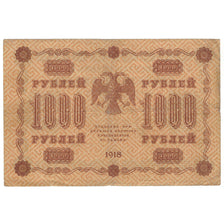 Biljet, Rusland, 1000 Rubles, 1918, KM:95a, TTB
