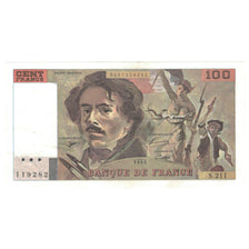 Francia, 100 Francs, Delacroix, 1993, S.211, EBC, Fayette:69bis.5, KM:154e