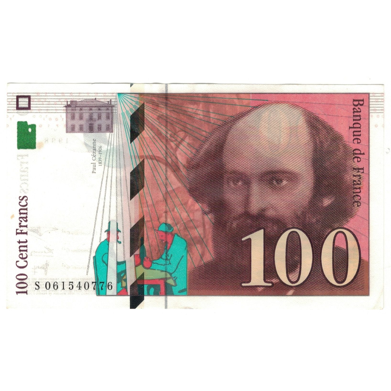 Francia, 100 Francs, Cézanne, 1998, S061540776, SPL-, Fayette:74.2, KM:158a