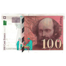 France, 100 Francs, Cézanne, 1998, G047500332, UNC(65-70), Fayette:74.2