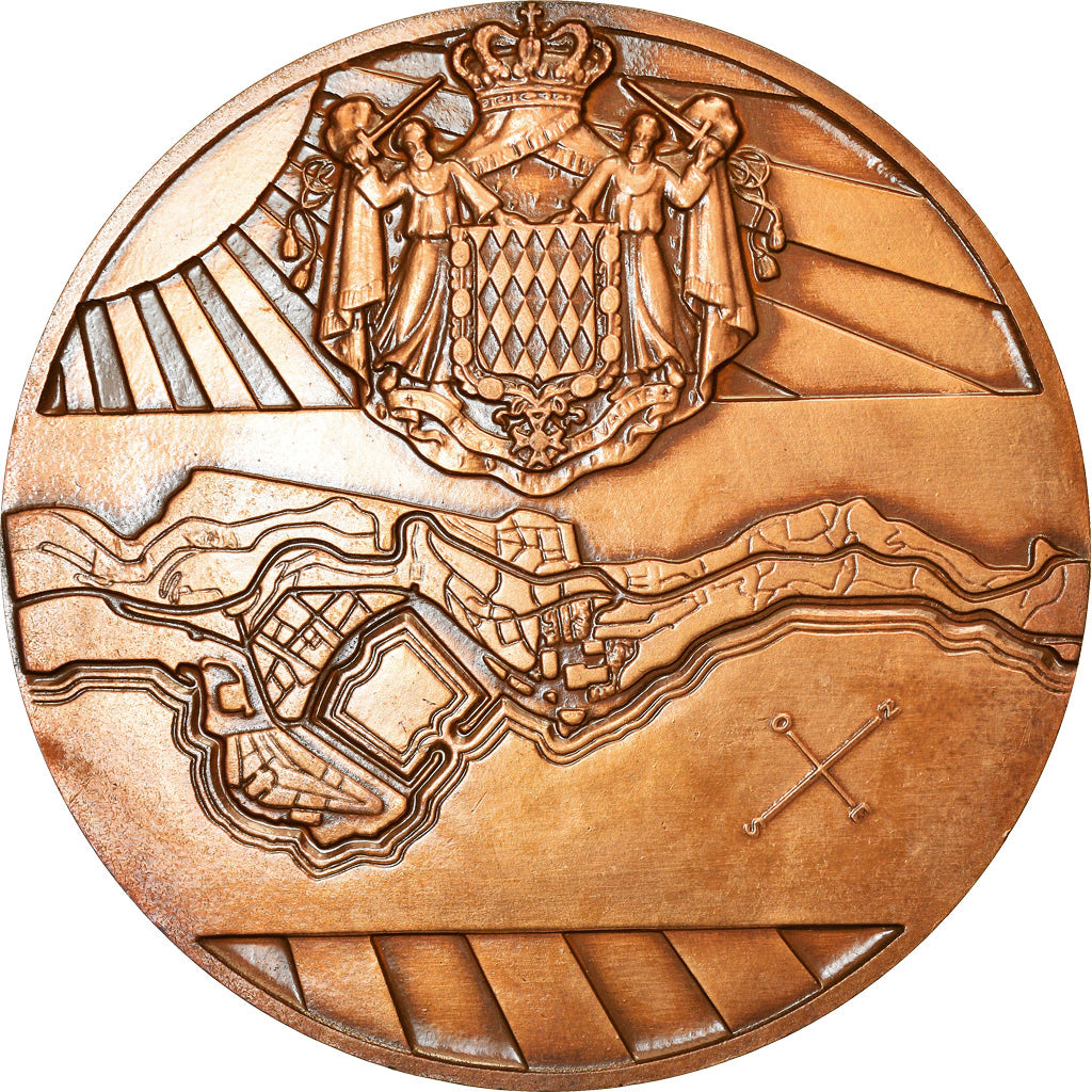 Mónaco, Medal, Principauté de Monaco, 1978, Turin, MS(63), Bronze
