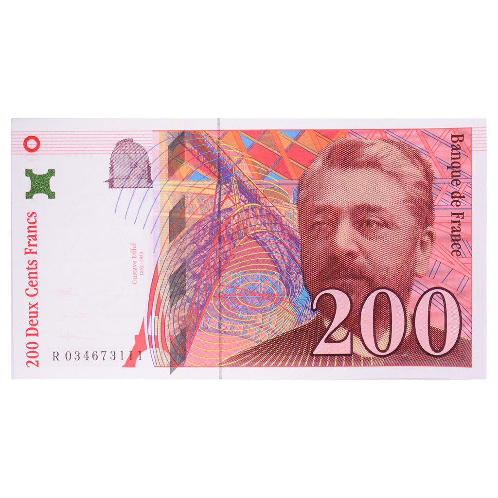 France, 200 Francs, Eiffel, 1996, R034673111, UNC(60-62), Fayette:75.02, KM:159a