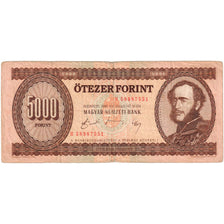 Banknote, Hungary, 5000 Forint, 1990, 1990-07-31, KM:177a, VF(20-25)