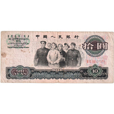 Banknote, China, 10 Yüan, 1965, 1965, KM:879b, VF(20-25)