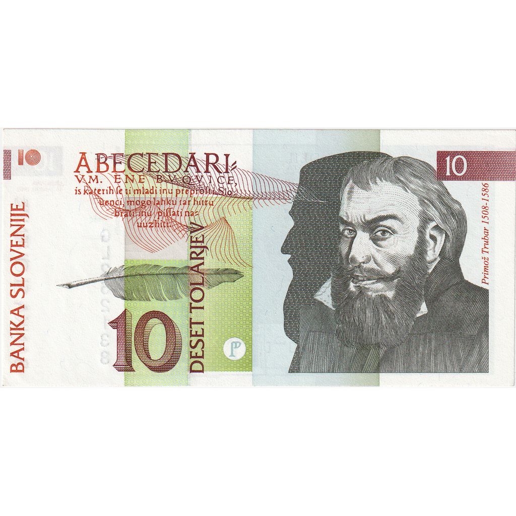 Slovenia, 10 Tolarjev, 1992, 1992-01-15, KM:11a, UNC(65-70)