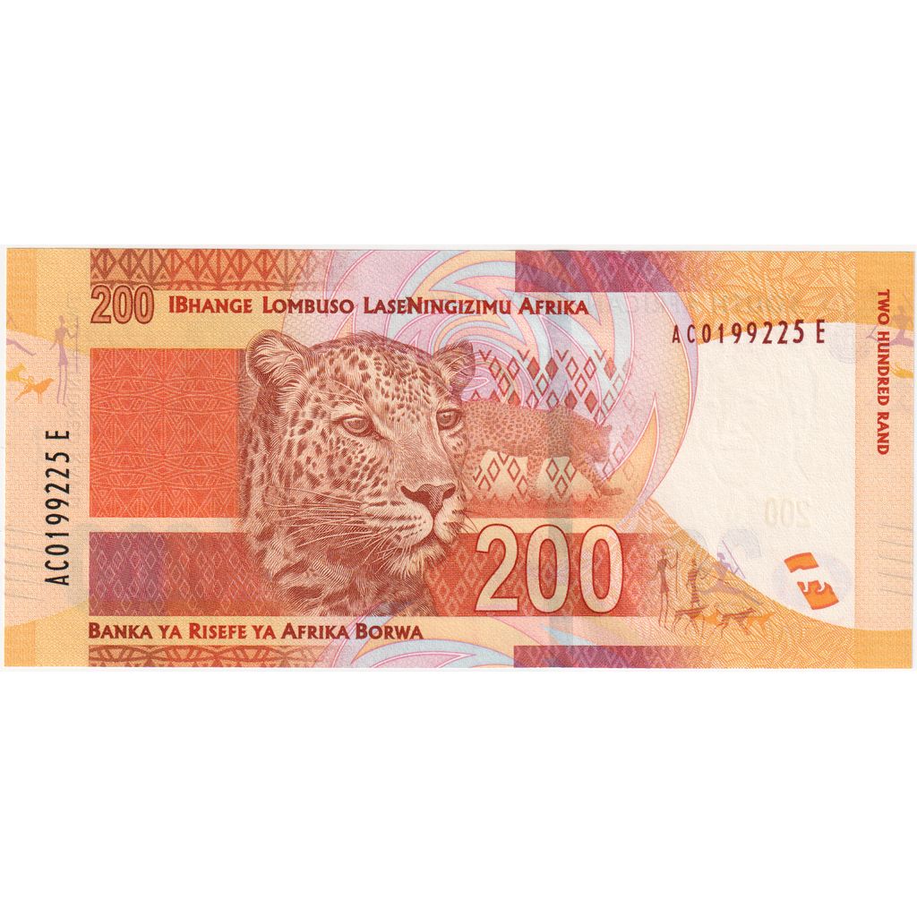 200 Rand, Sudáfrica, KM:137, SC