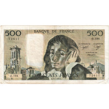 France, 500 Francs, Pascal, 1983-06-02, O.194, EF(40-45)