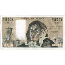France, 500 Francs, Pascal, 1986-02-06, E.239, AU(55-58)