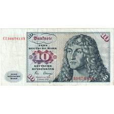 GERMANY - FEDERAL REPUBLIC, 10 Deutsche Mark, 1980-01-02, EF(40-45)
