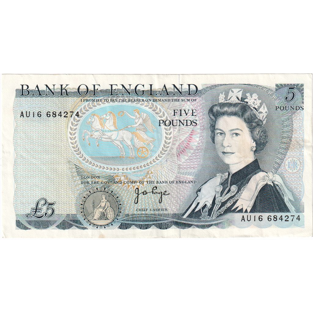 Großbritannien, 5 Pounds, VZ