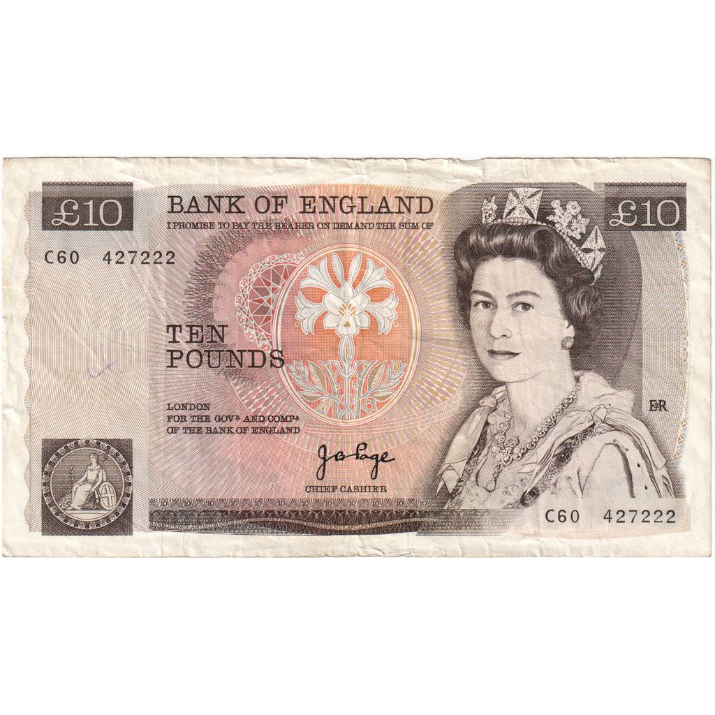 Großbritannien, 10 Pounds, SS