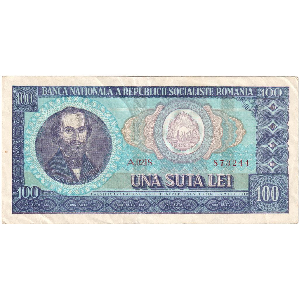 Roumanie, 100 Lei, TTB