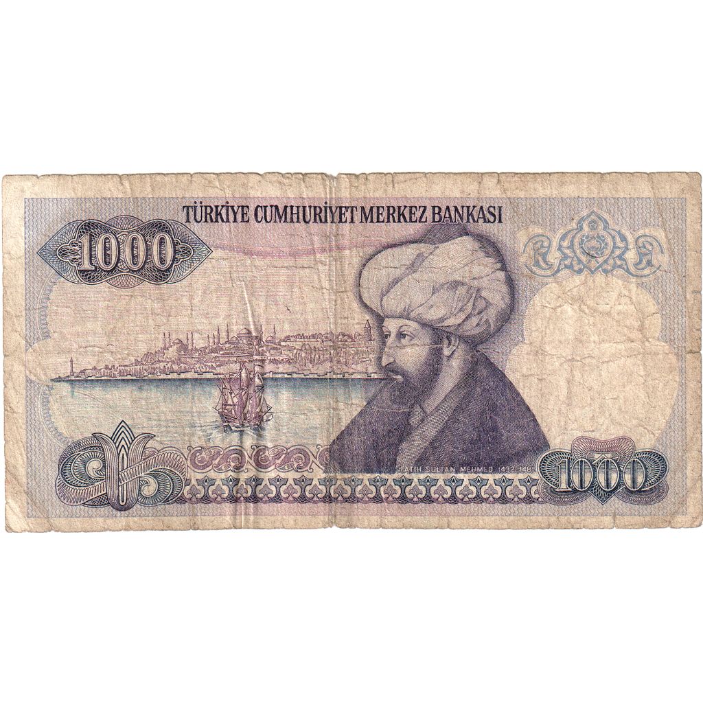 Turkije, 1000 Lira, B