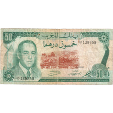 Maroc, 50 Dirhams, B+