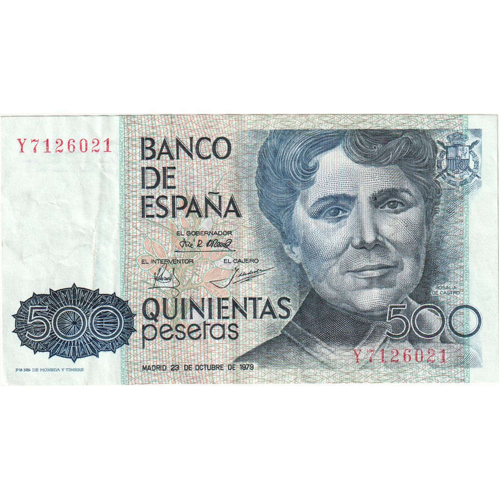 Spanien, 500 Pesetas, 1979-10-23, SS