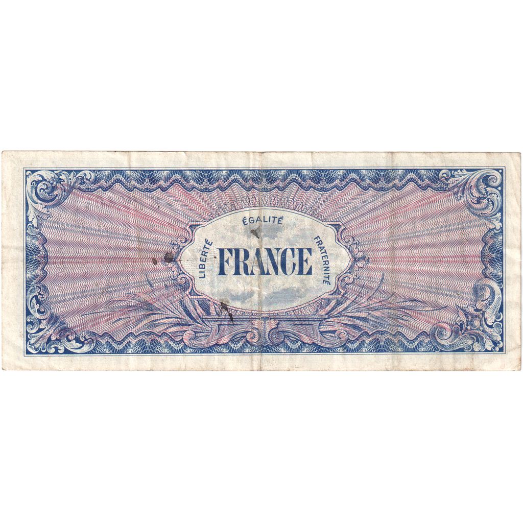 Francia, 50 Francs, Flag/France, SERIE DE 1944, MB+