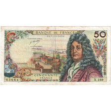 France, 50 Francs, Racine, 1972-03-02, N.189, VF 30