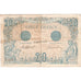 France, 20 Francs, Bleu, X3205, N.3581, EF(40-45)