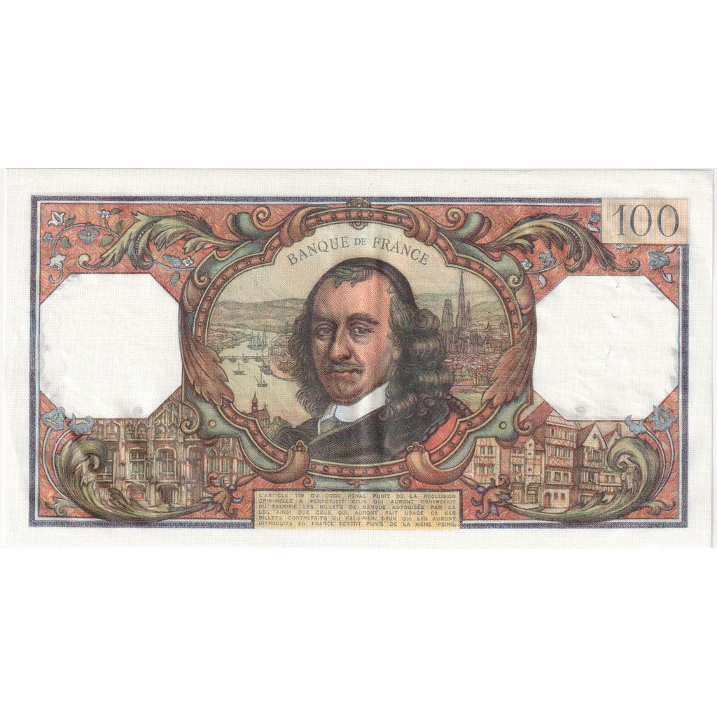 France, 100 Francs, Corneille, 1974-07-04, W.805, UNC(63)