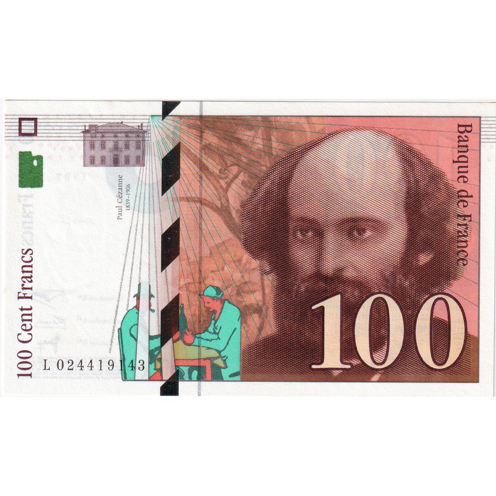 France, 100 Francs, 1997, L024419143, UNC(65-70)