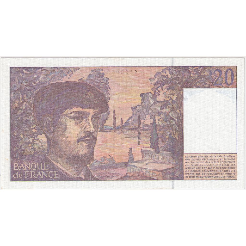 France, 20 Francs, 1997, Y.060, SPL