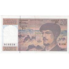 France, 20 Francs, 1997, R.058, UNC(63)