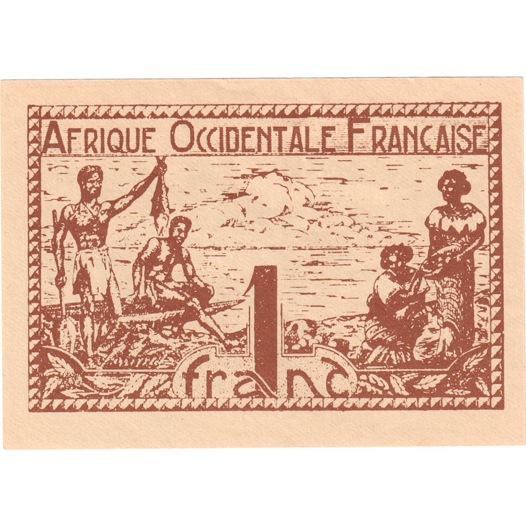 Frans West Afrika, 1 Franc, SPL