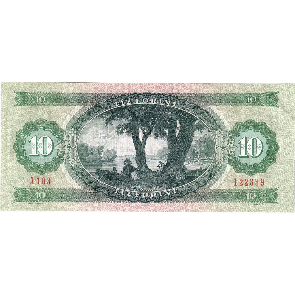 Hungría, 10 Forint, 1975-10-28, UNC