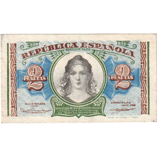 Espanha, 2 Pesetas, EF(40-45)