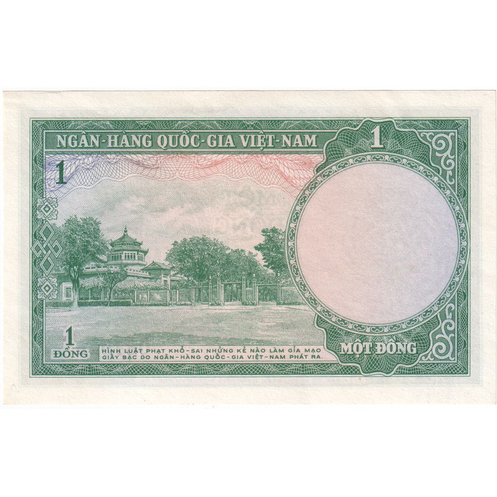 Vietnam del Sud, 1 D<ox>ng, 1956, BB